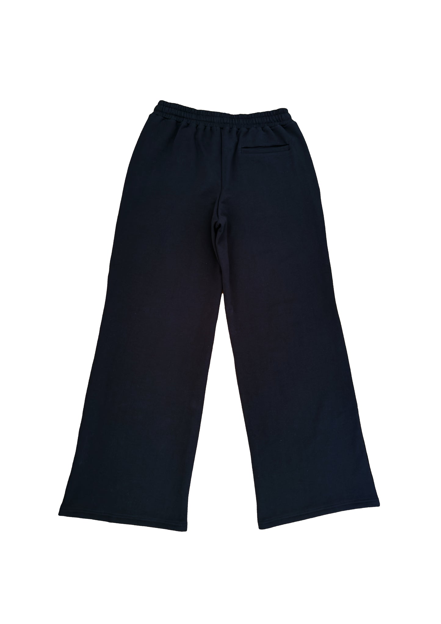 HUGIV BLACK WIDE LEG JOGGERS