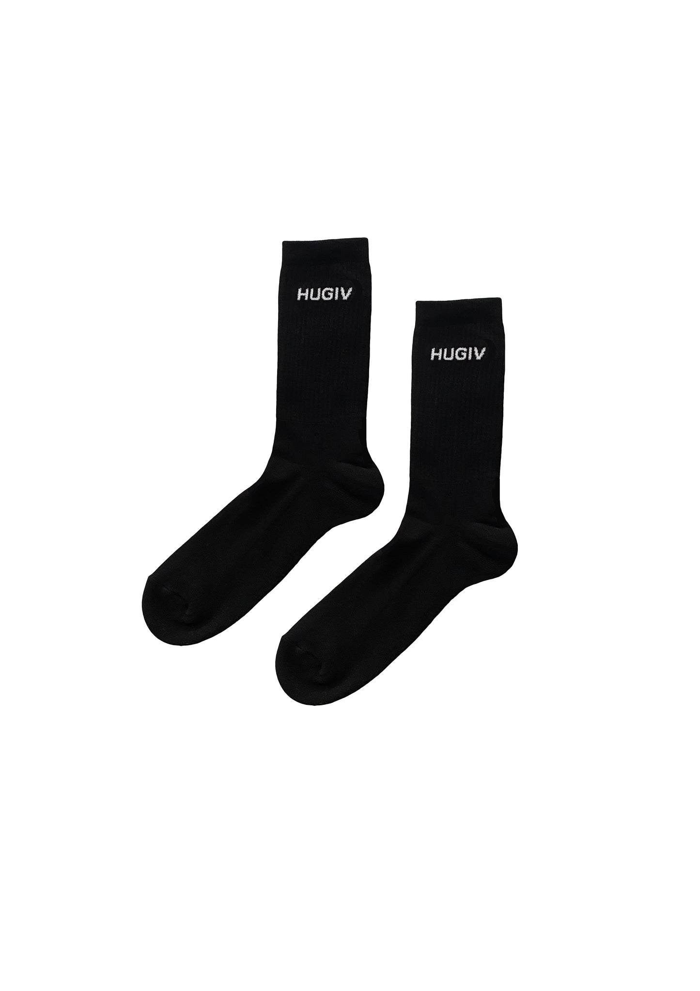 HUGIV BLACK SOCKS